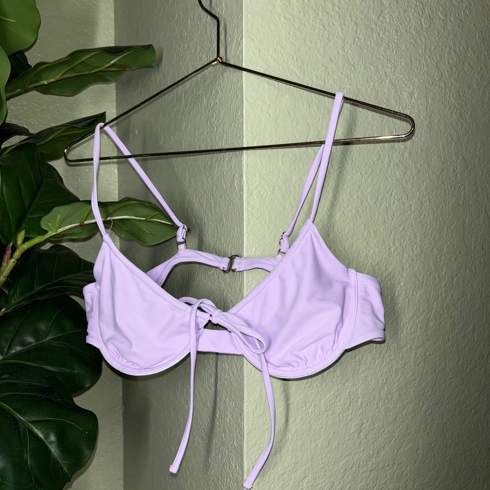 Lavender Bikini Top